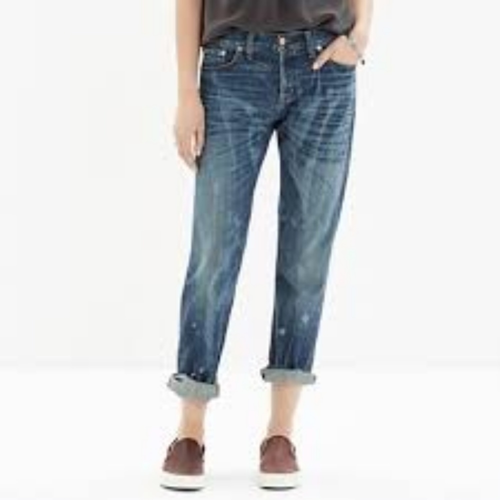 Rivet & Thread Madewell selvedge slim boyjean S25